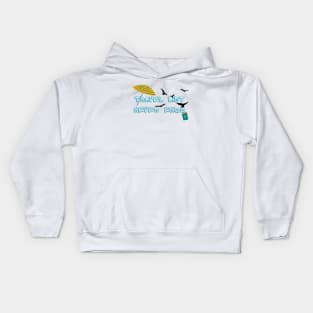 Travel lists is never ending Kids Hoodie